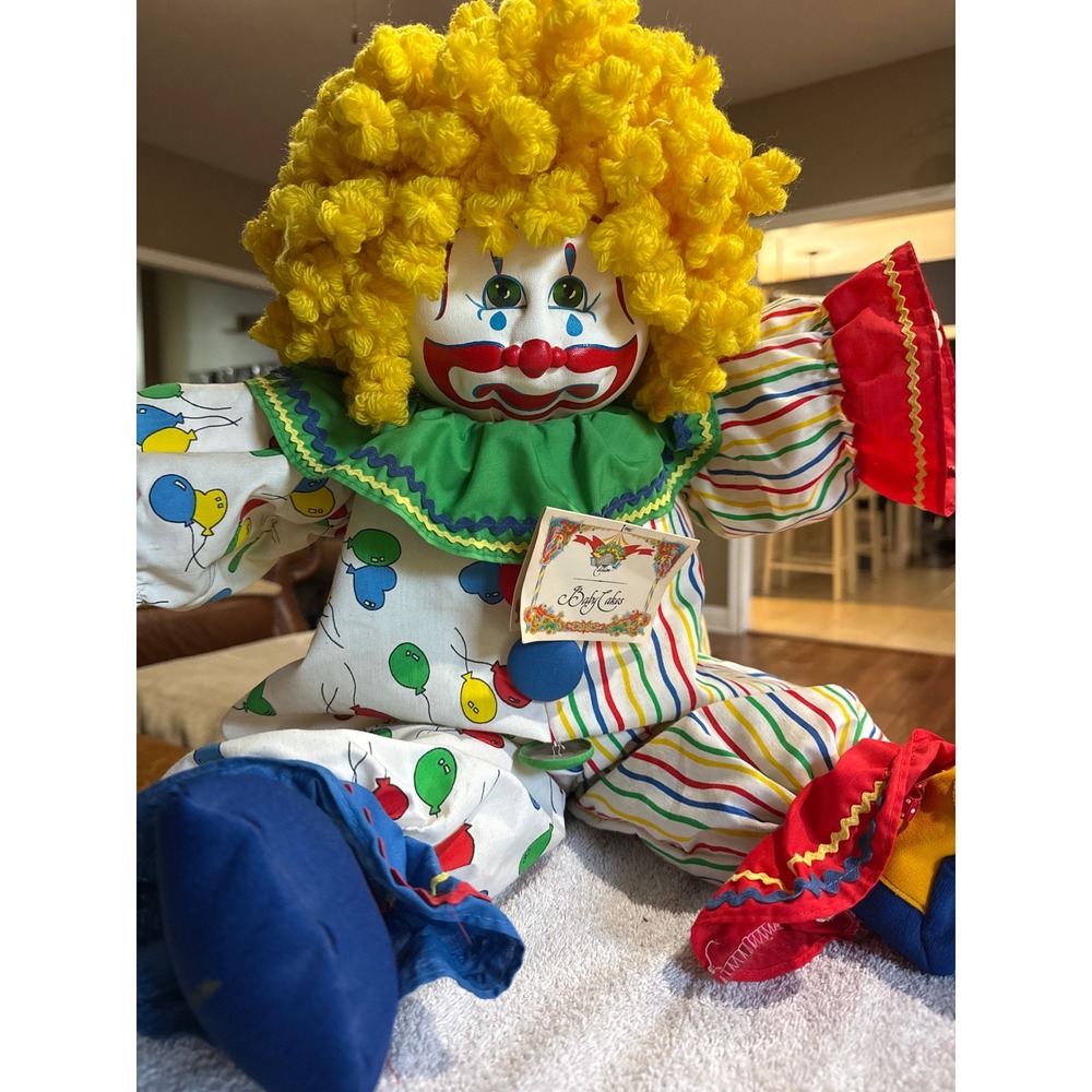 1987 Cabbage Patch Kids Big Top Clown Edition Baby Cakes Rare 1 of 2000 Doll